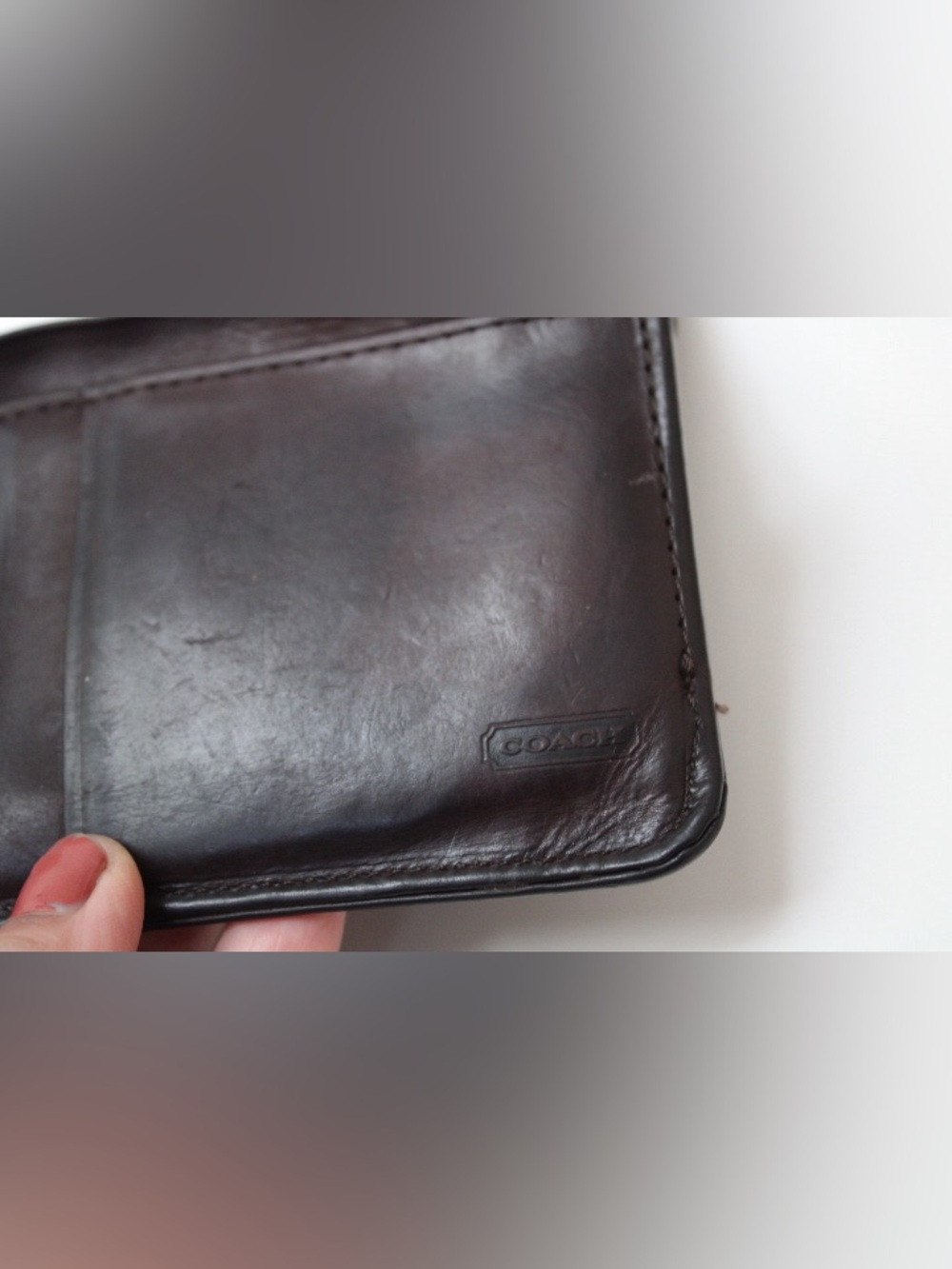 Vintage Coach leather wallet - Picture 6 of 16